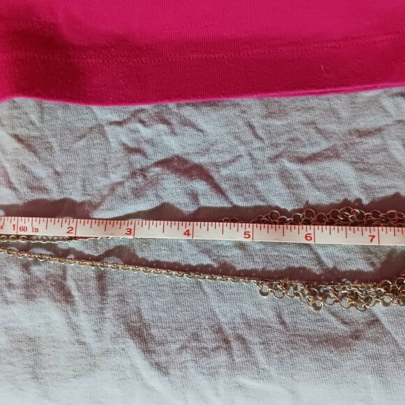 Vintage Silver Fashion Chainmail Mesh Scarf Choker Necklace - Picture 7 of 8